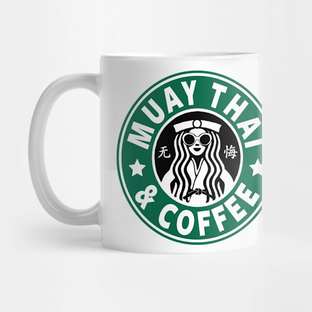 MUAY THAI - MUAY THAI AND COFFEE by Tshirt Samurai